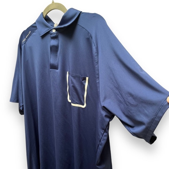 Peter Millar Summer Comfort Shirt Mens Extra Large Golf Performance Forge Polo - Picture 3 of 8